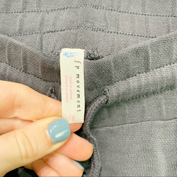 NEW Free People Back Into It Jogger in Black - Picture 6 of 6